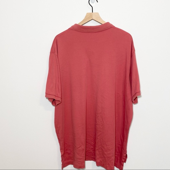 Ralph Lauren Coral Polo With Blue Logo XXL - Picture 5 of 7